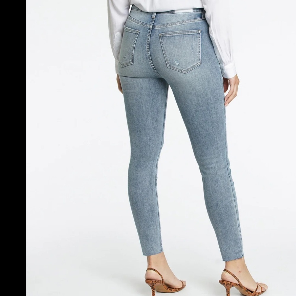 Pistola Women's Festival ready Blue Alyne  High rise Skinny jeans